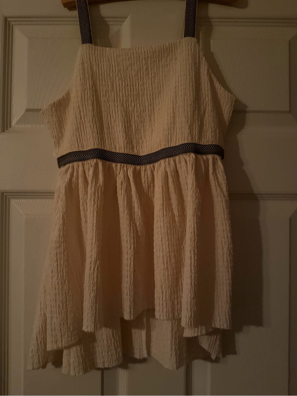 Joyfolie Cream Textured top
